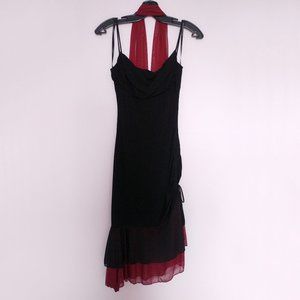 Little Black Asymmetrical Bodycon Dress